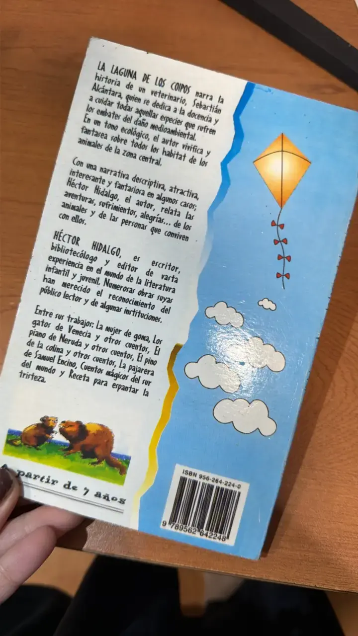 Libro 'La laguna de los coipos' de Héctor Hidalgo - 2