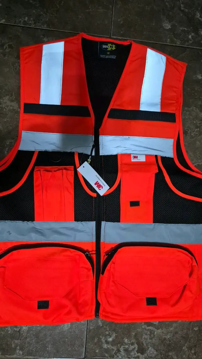 Chaleco reflectante de seguridad Iron talla S