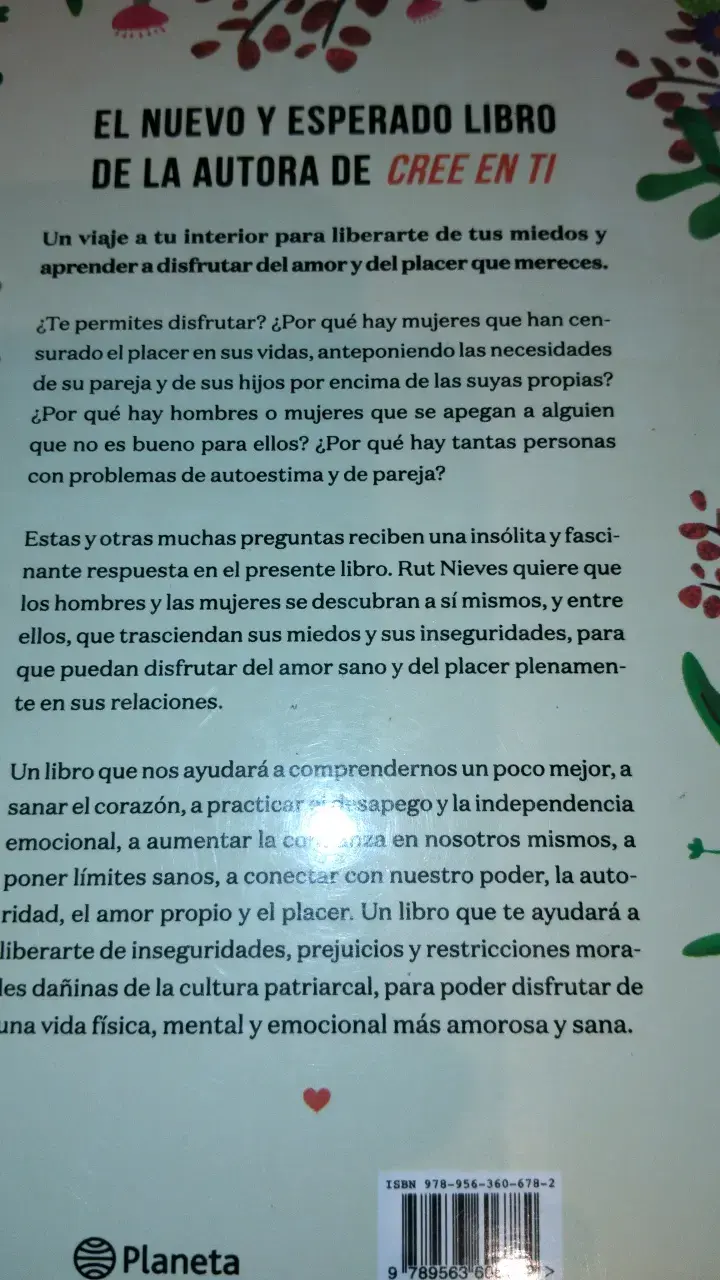 Libro 'Naciste Para Disfrutar' de Rut Nieves - 3