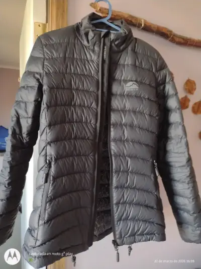 Chaqueta acolchada negra Recco para hombre - miniatura 1