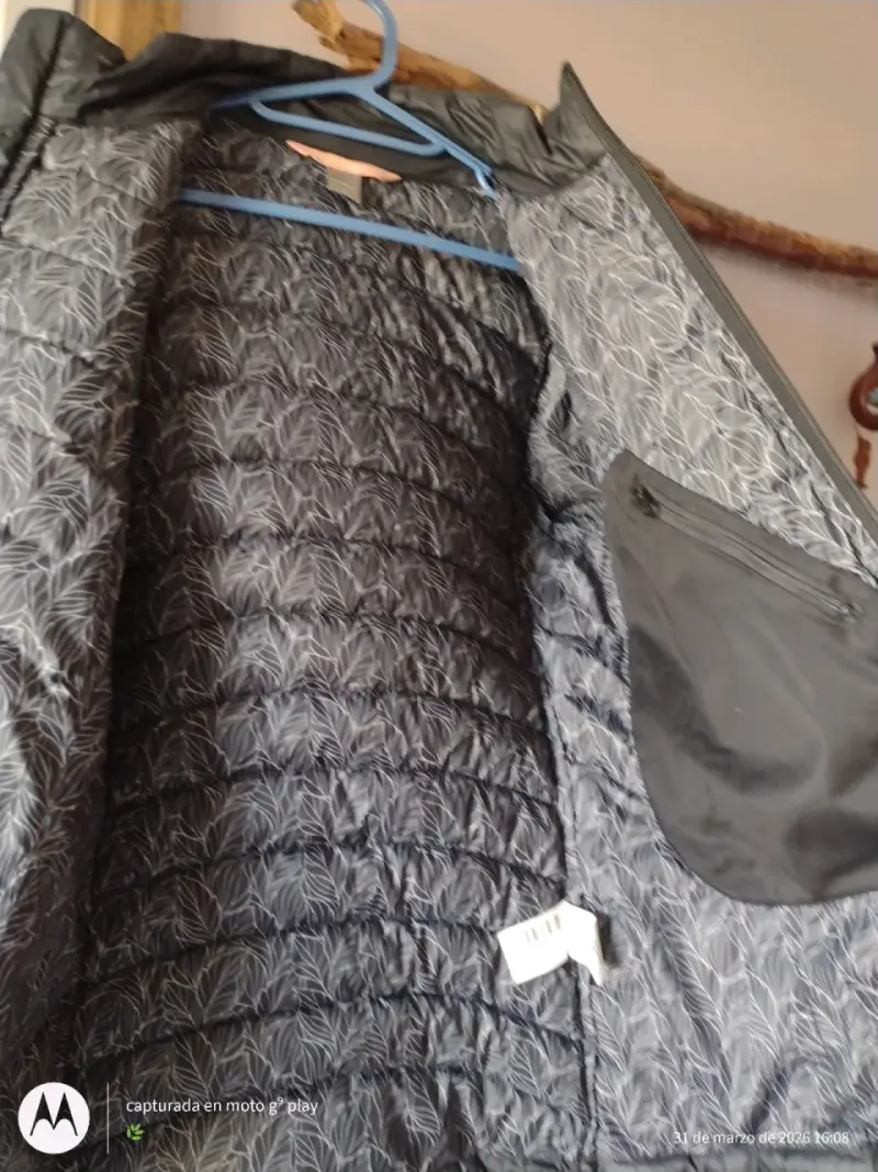 Chaqueta acolchada negra Recco para hombre - 2