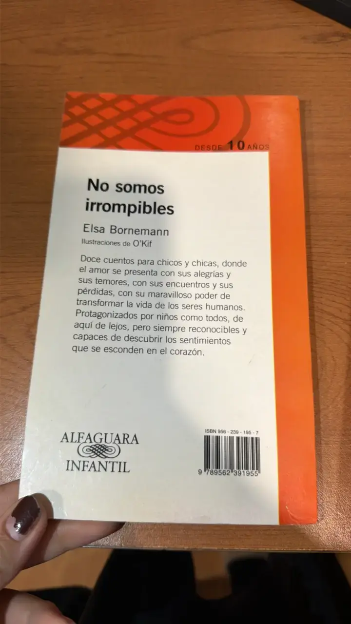 Libro 'No Somos Irrompibles' de Elsa Bornemann - 2