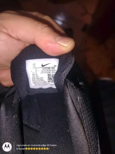 Zapatillas deportivas negras Nike - miniatura 4