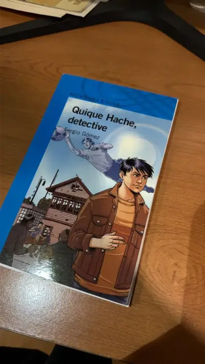 Libro Quique Hache, Detective de Sergio Gómez - miniatura 1