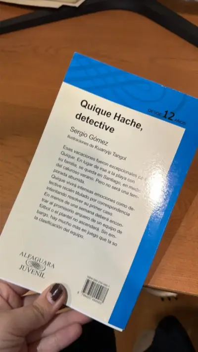 Libro Quique Hache, Detective de Sergio Gómez - miniatura 2