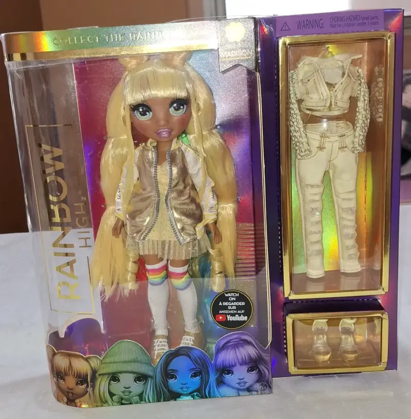 Muñeca Rainbow High Sunny Madison 1 Edición - 1