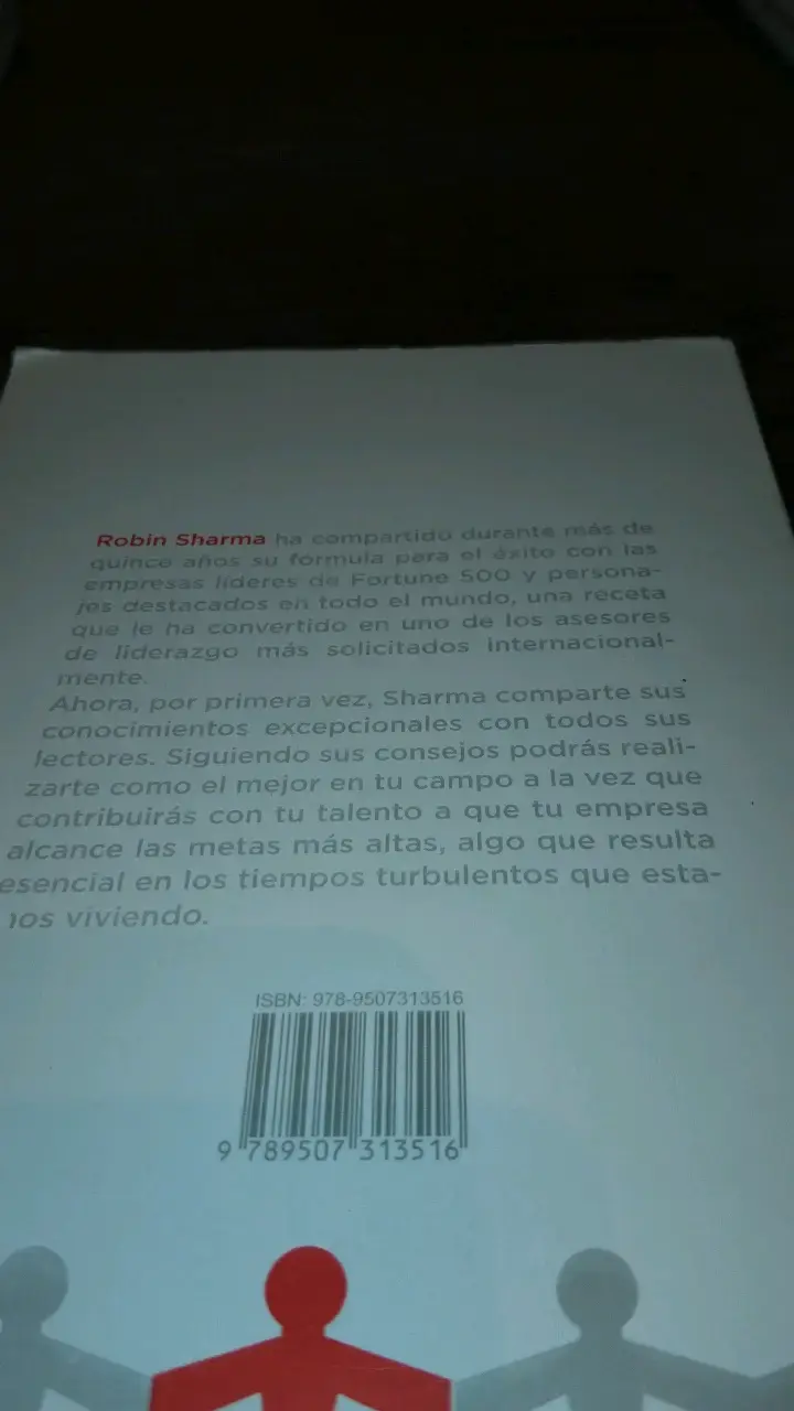 Libro 'El Líder Que No Tenía Cargo' de Robin Sharm - 3