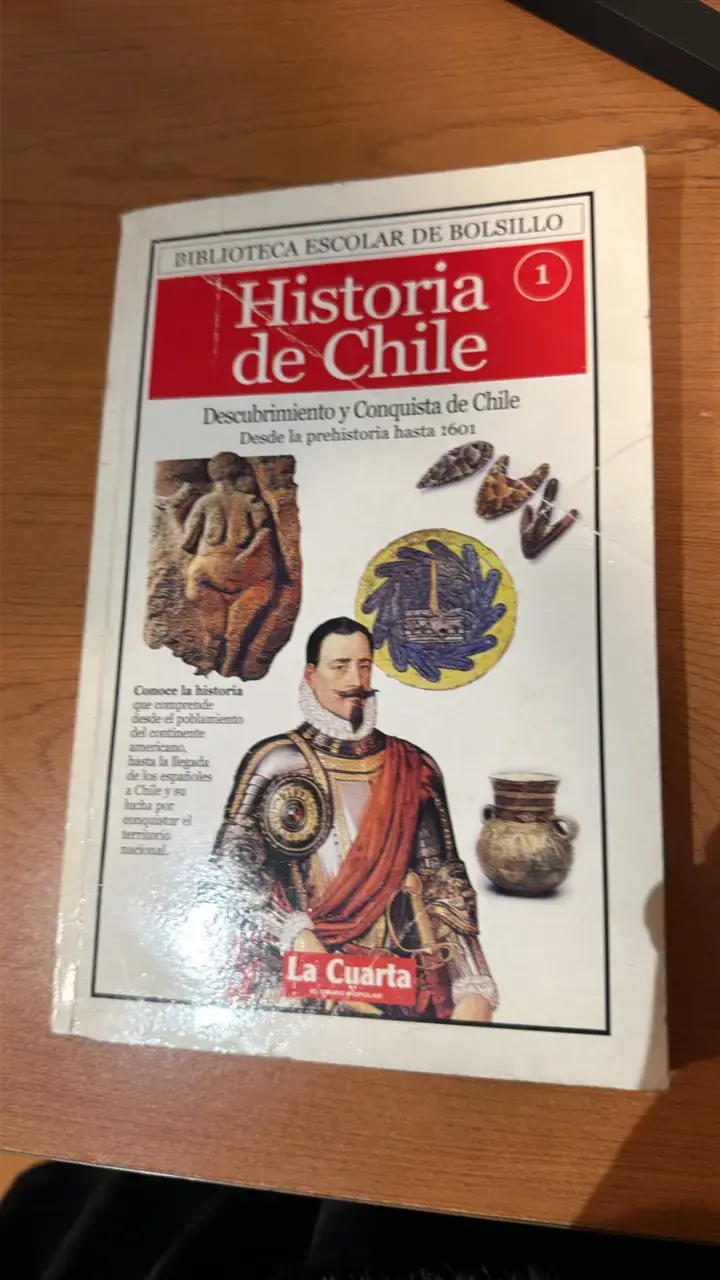 Libro Historia de Chile La Cuarta - 1