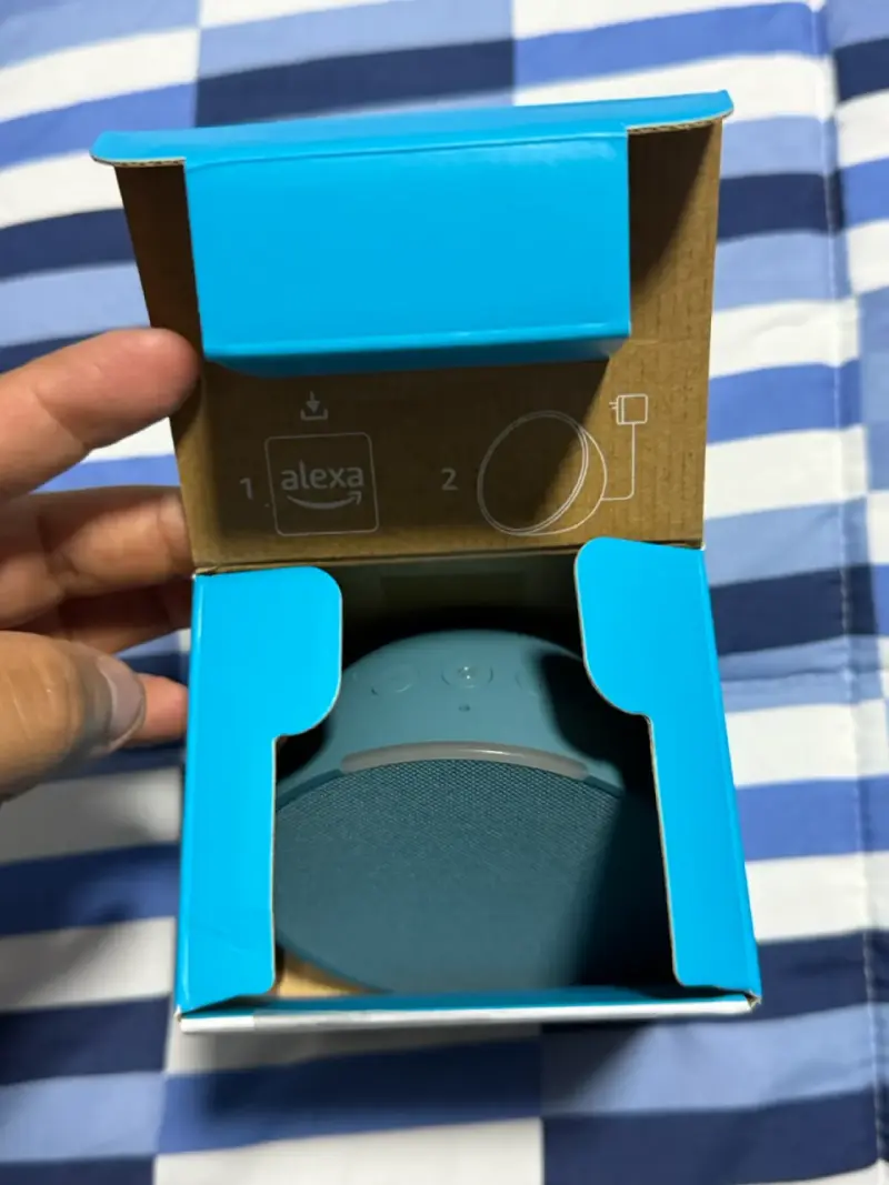 Altavoz Inteligente Echo Pop con Alexa Azul - 3