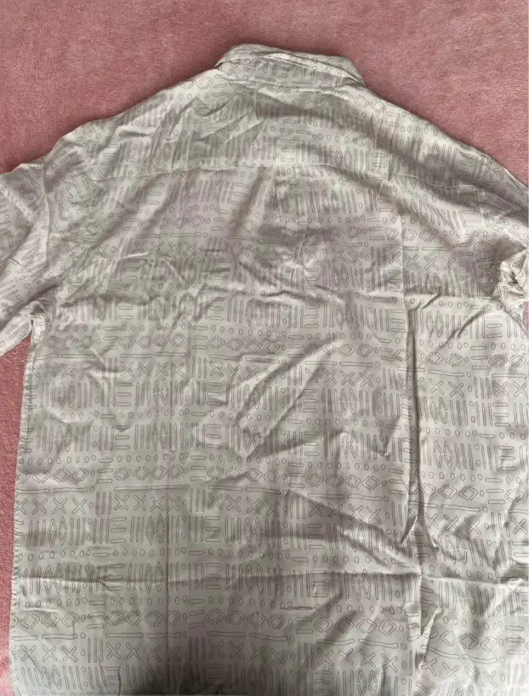 Camisa estampada beige talla XL Kavu - 2