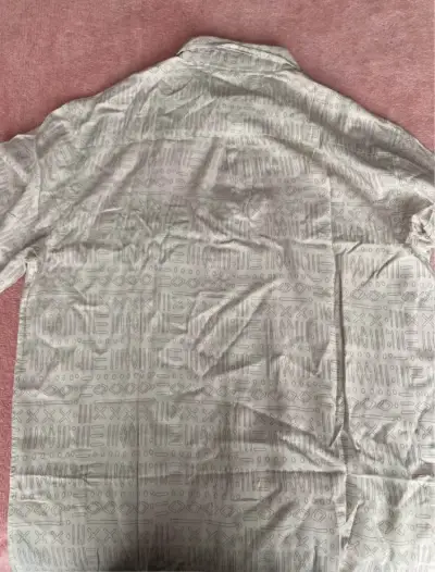 Camisa estampada beige talla XL Kavu - miniatura 2