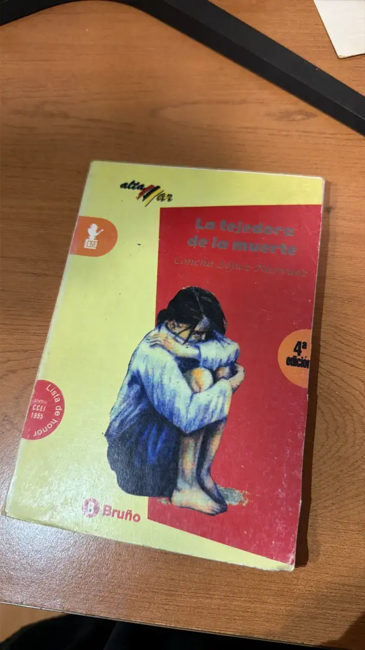 'La tejedora de la muerte' de Concha López Na - 1