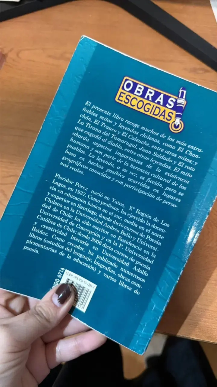 Libro Mitos y Leyendas de Chile de Floridor Pérez - 2