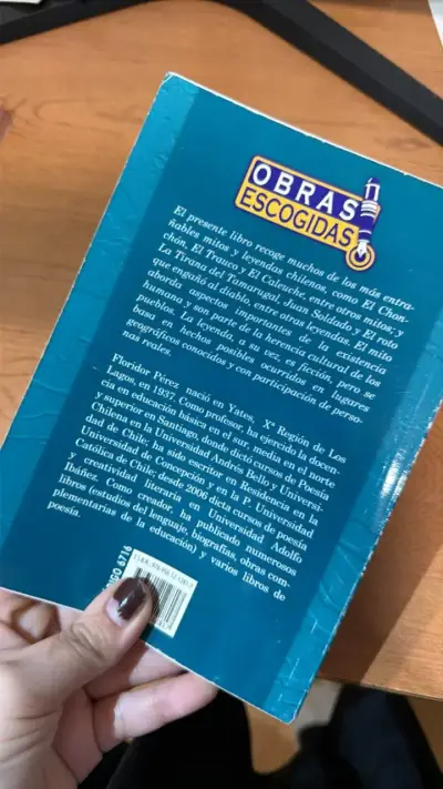 Libro Mitos y Leyendas de Chile de Floridor Pérez - miniatura 2
