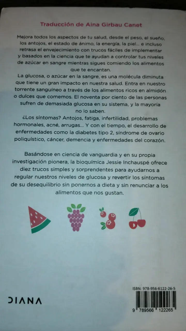 Libro 'La Revolución de la Glucosa' de Jessie Inc - 2