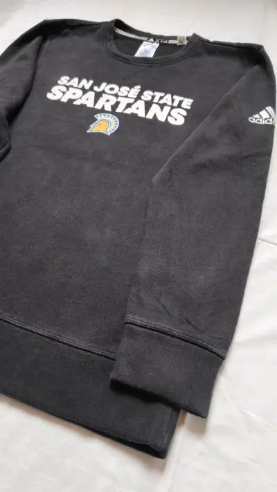 Polerón Negro Adidas - miniatura 3