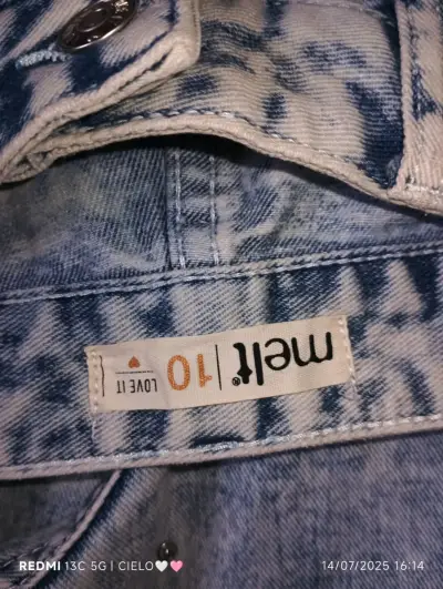Jeans Met Love It con detalles de colores - miniatura 3
