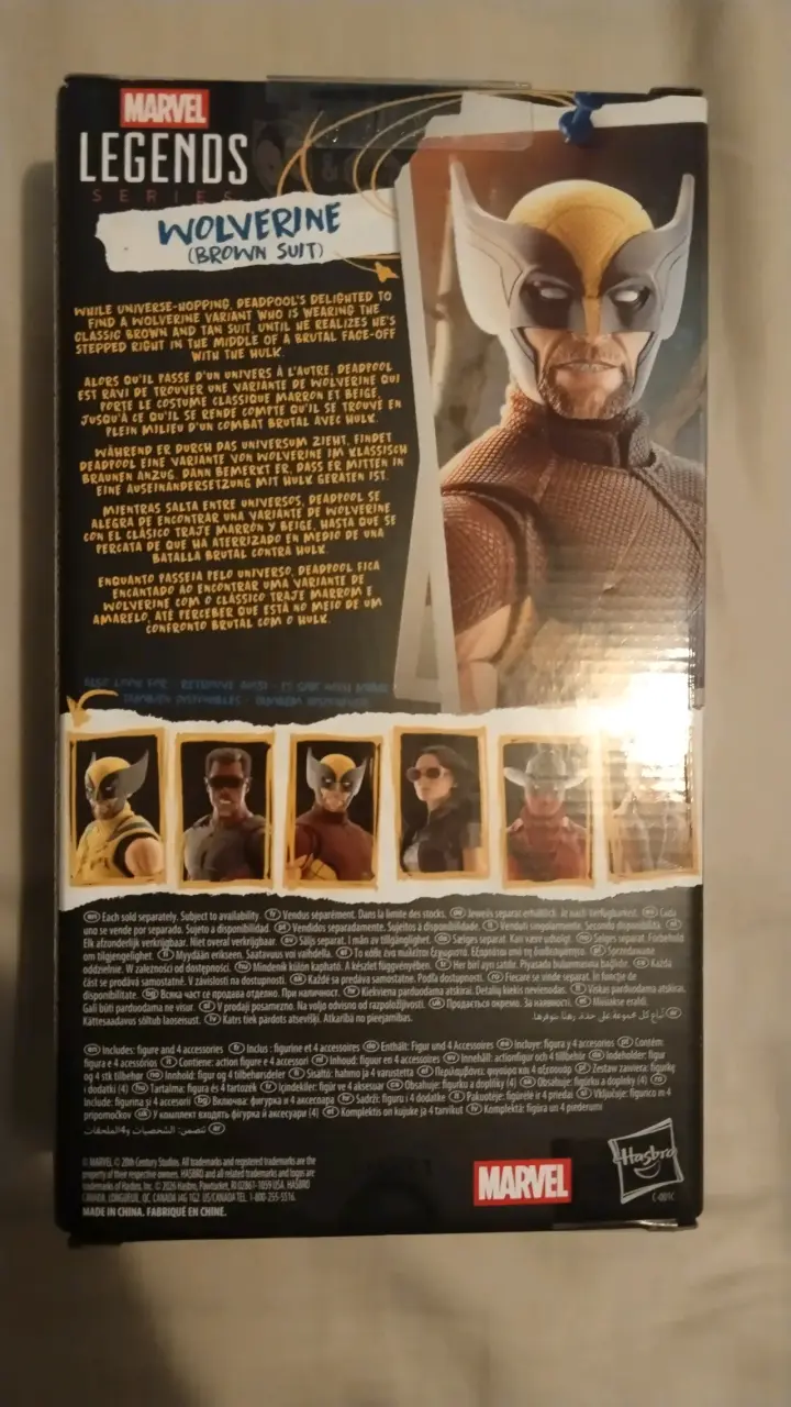 Figura de acción Wolverine Marvel Legends - 2