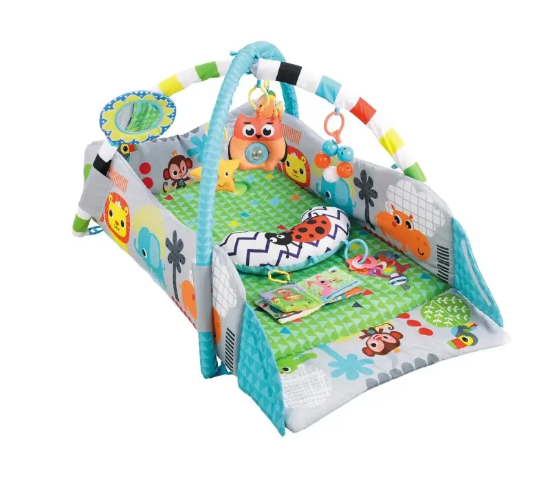 Silla mecedora para bebé con juguetes colgantes - 2