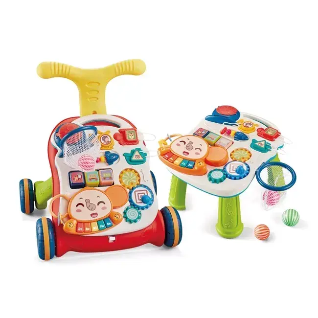Silla mecedora para bebé con juguetes colgantes - 4