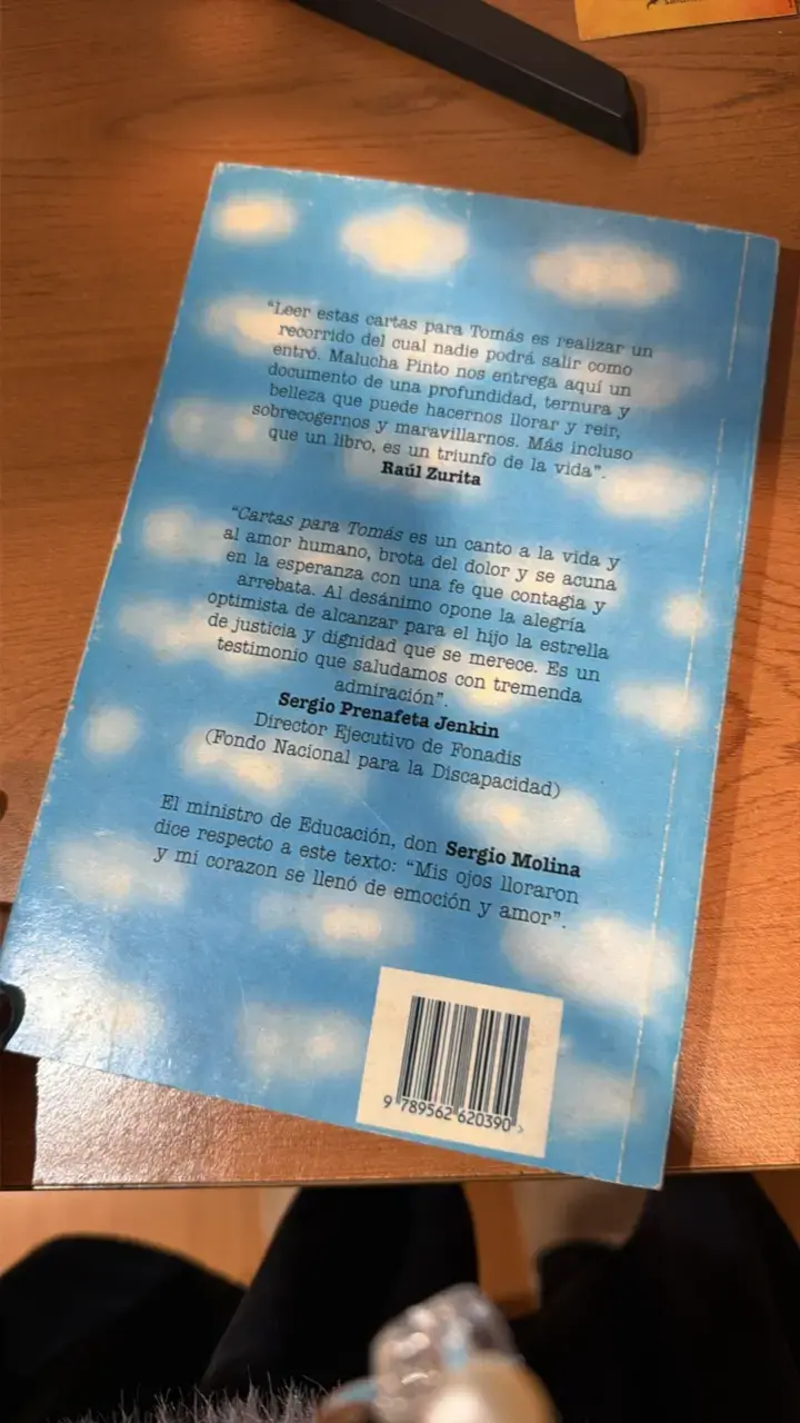 Libro 'Cartas para Tomás' de Malucha Pinto - 2