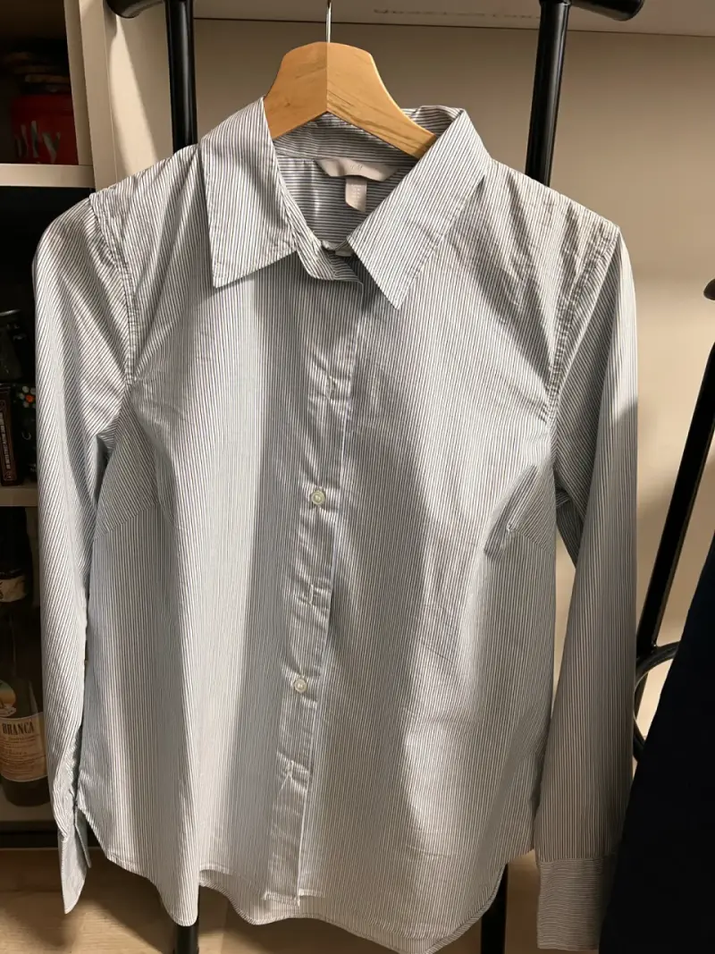 Traje azul marino de Nilon con pantalón y camisa - 3