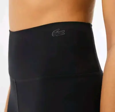 Calzas deportivos negros para mujer Lacoste - miniatura 1