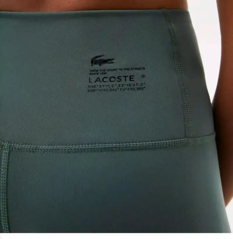 Calzas deportivos verdes Lacoste para mujer - 2