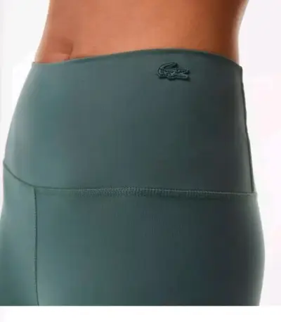 Calzas deportivos verdes Lacoste para mujer - miniatura 3