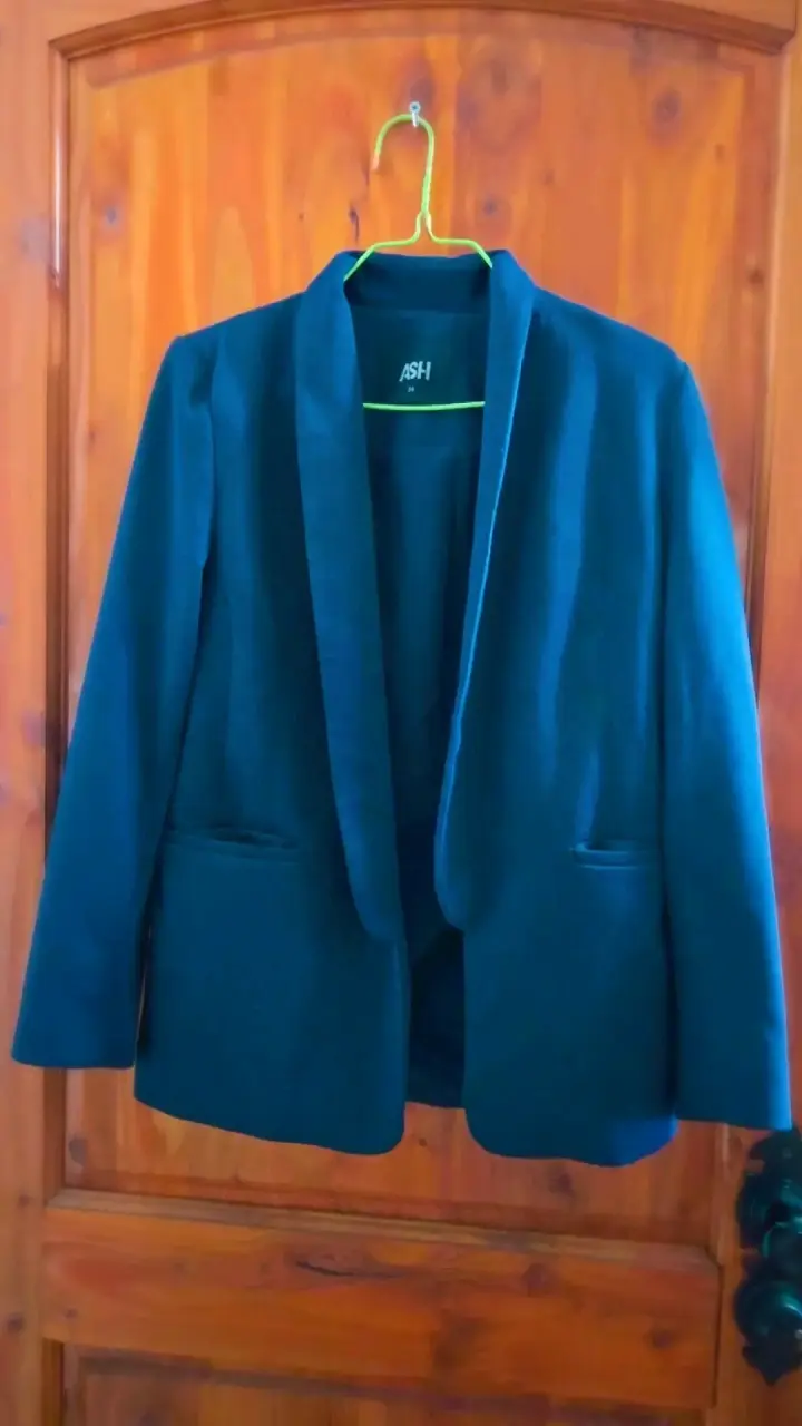 Blazer azul marino para mujer ASH Talla s