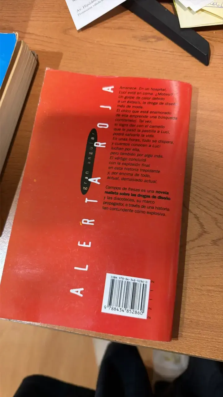 Libro 'Campos de Fresas' de Jordi Sierra i Fabra - 2