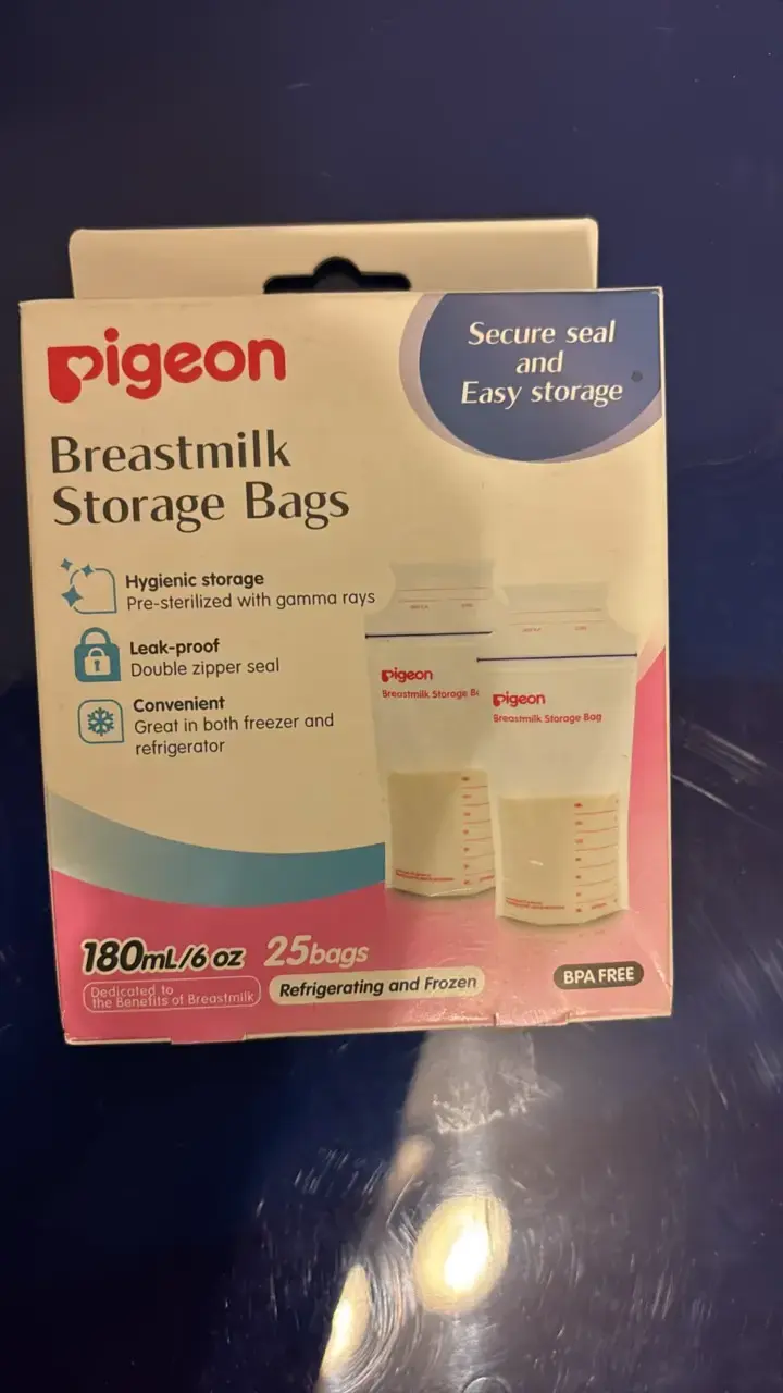 Bolsas de Almacenamiento de Leche Materna Pigeon 180ml - 1