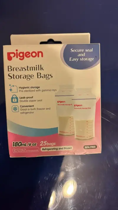 Bolsas de Almacenamiento de Leche Materna Pigeon 180ml - miniatura 1