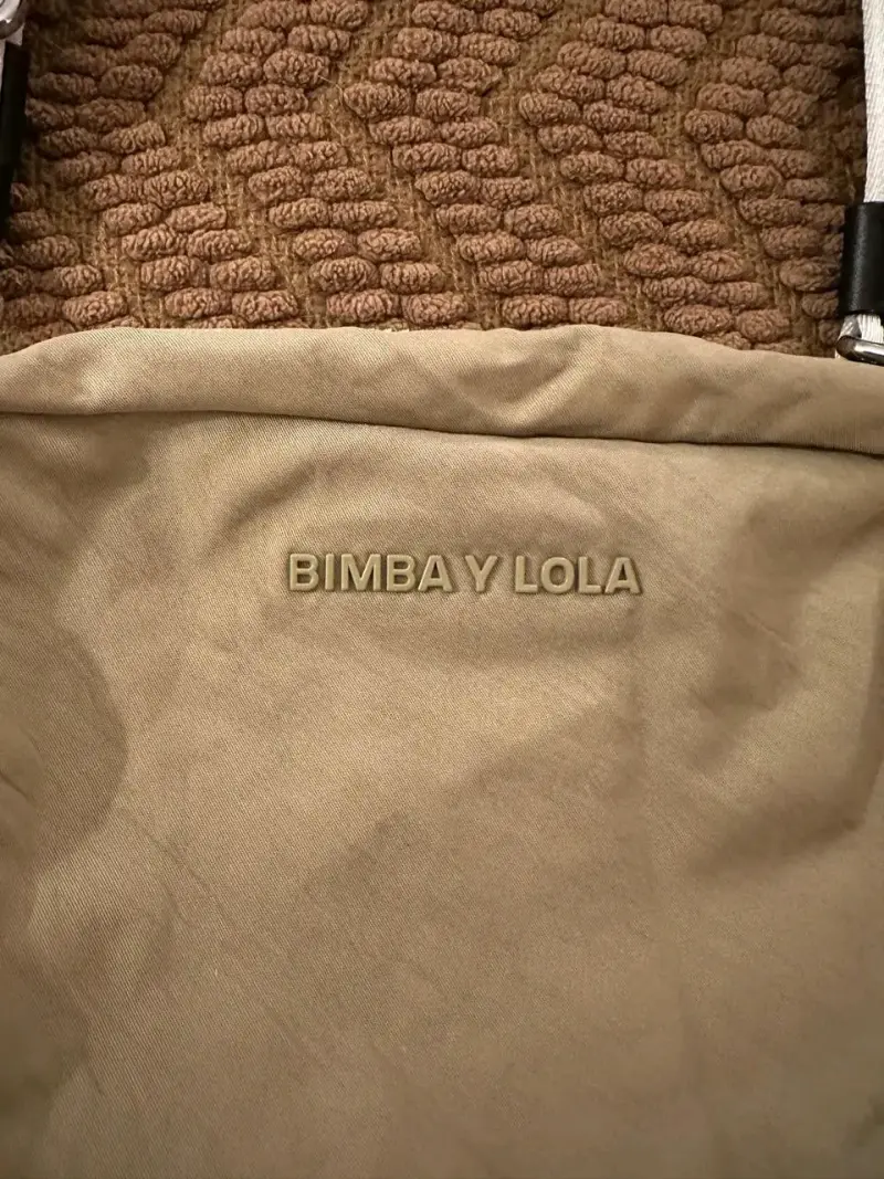 Bandolera beige Bimba y Lola con correa ajustable - 2