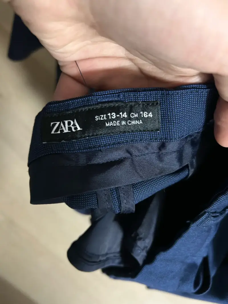 Blazer y pantalón azul  niño Zara talla 13-14 años - 3