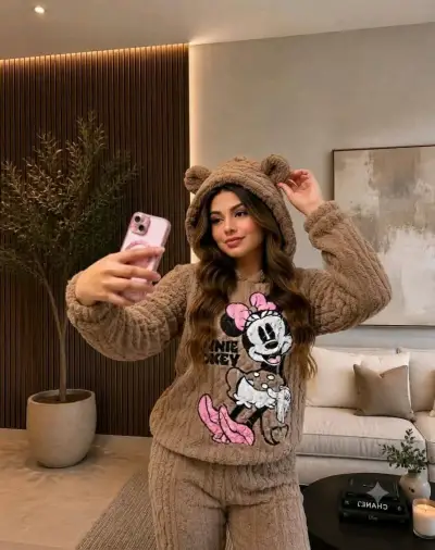 Pijama trenzado Disney con capucha de orejas - miniatura 2