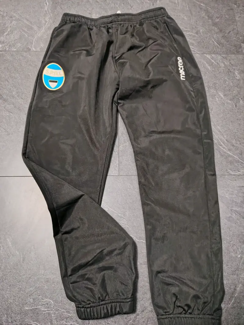 Pantalones deportivos negros Macron S.P.A.L. - 1