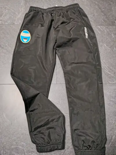 Pantalones deportivos negros Macron S.P.A.L. - miniatura 1