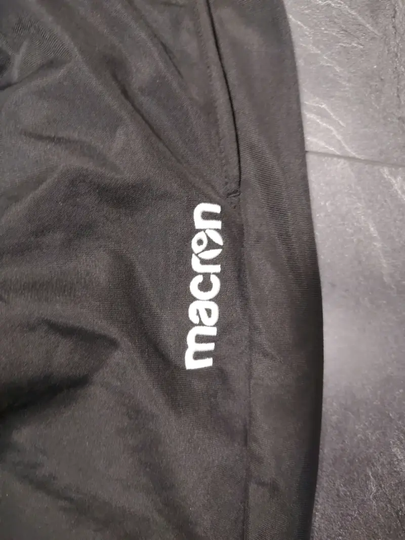 Pantalones deportivos negros Macron S.P.A.L. - 2