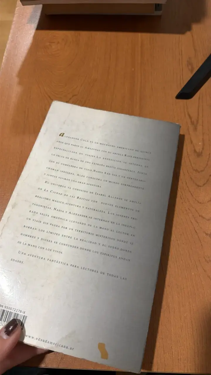 Libro 'La Ciudad de las Bestias' de Isabel Allende - 2