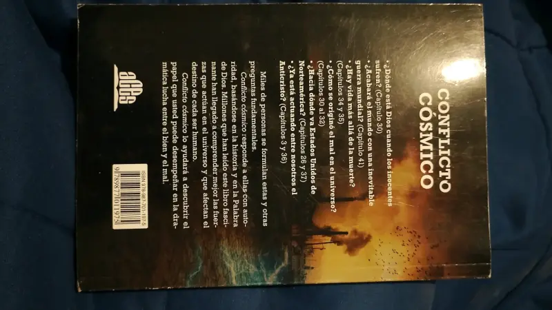 Libro Conflicto Cósmico de Elena G. de White - 2
