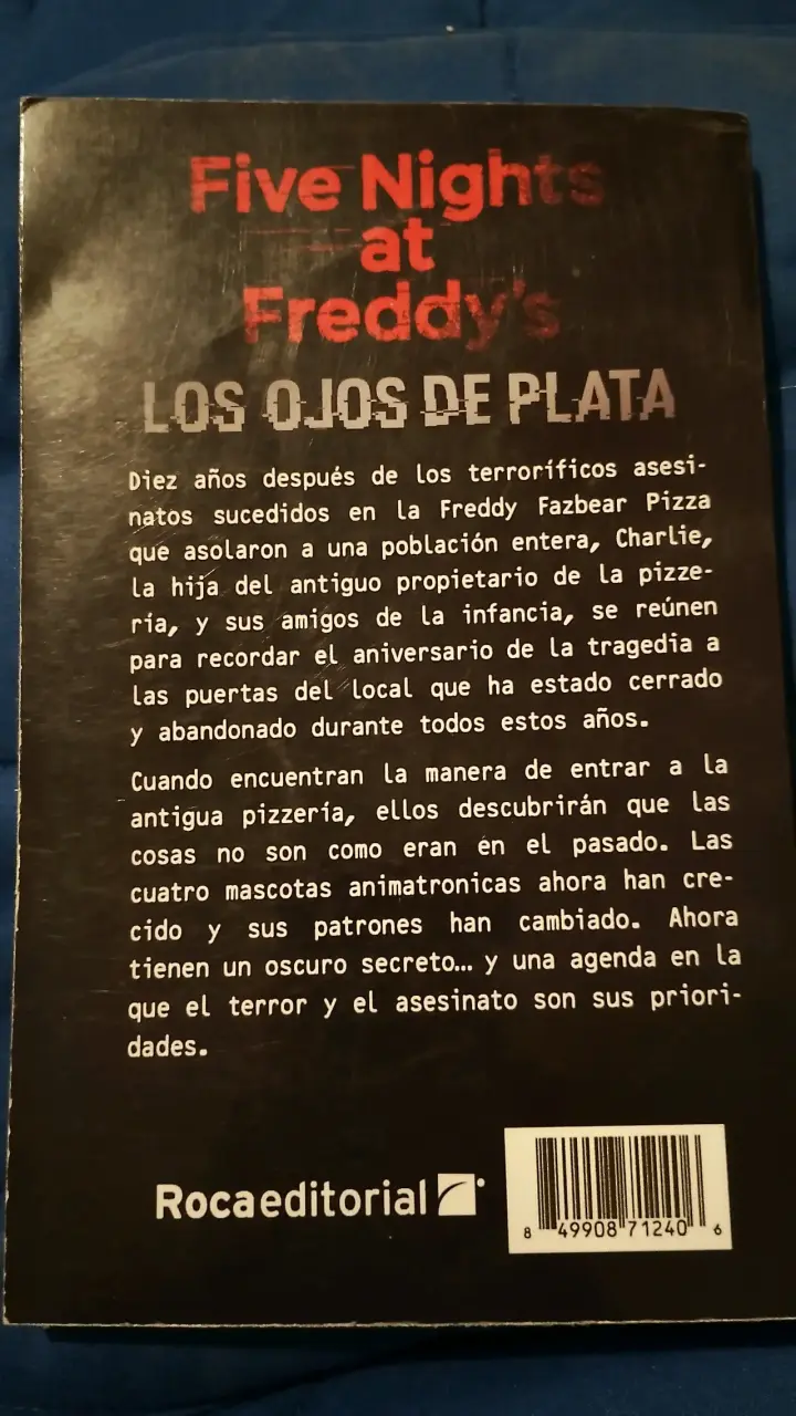 Libro Five Nights at Freddy's: Los Ojos de Plata - 2