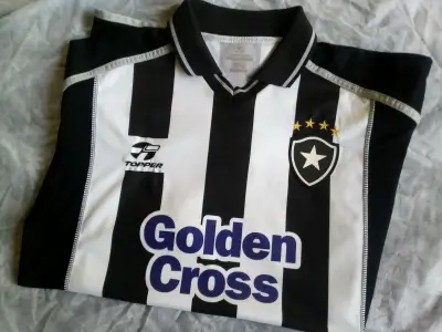 Camiseta de fútbol Botafogo Topper original - miniatura 1