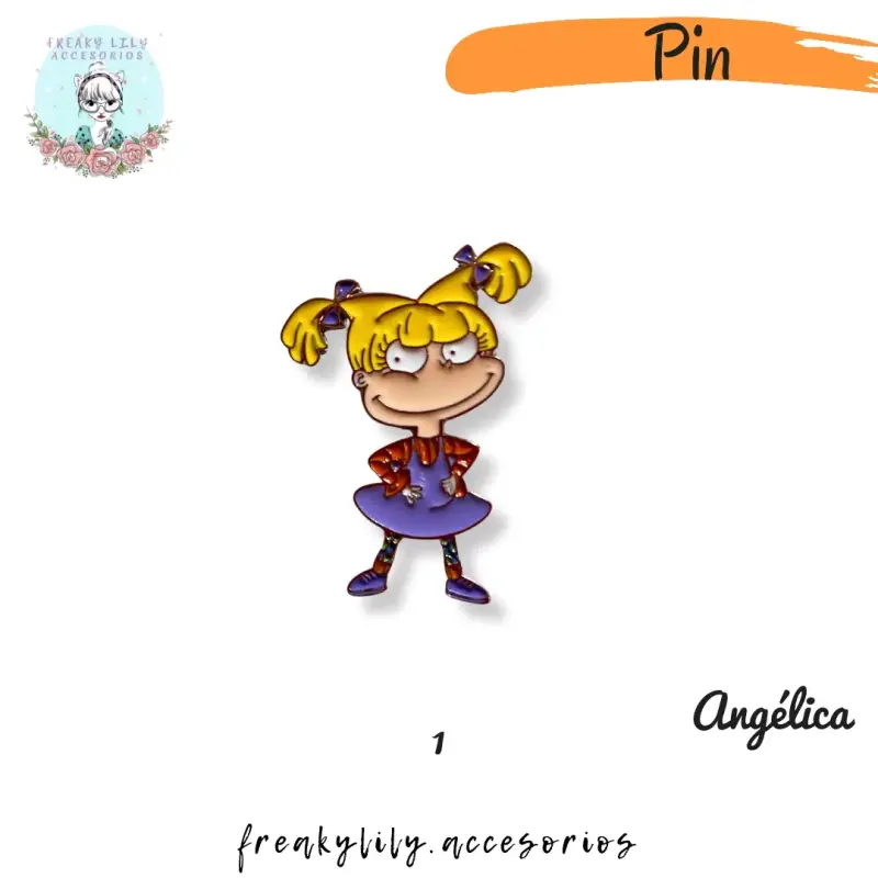 Set de Pins de Personajes de Rugrats y Hey Arnold - 2