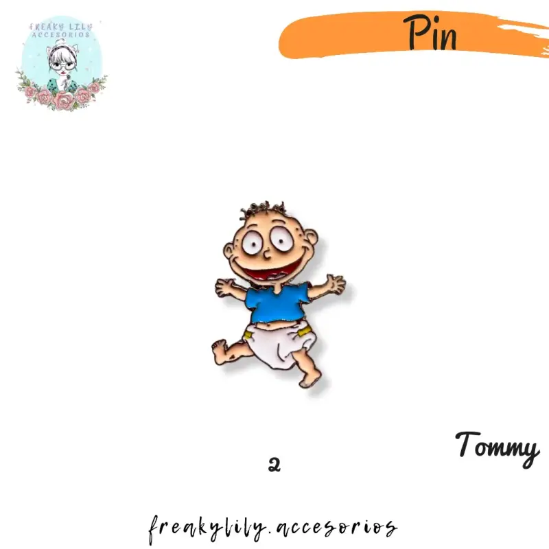 Set de Pins de Personajes de Rugrats y Hey Arnold - 3