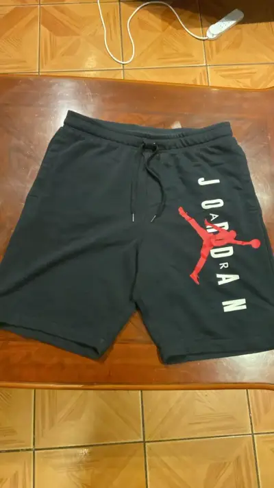 Shorts deportivos Jordan negros para hombre - miniatura 1