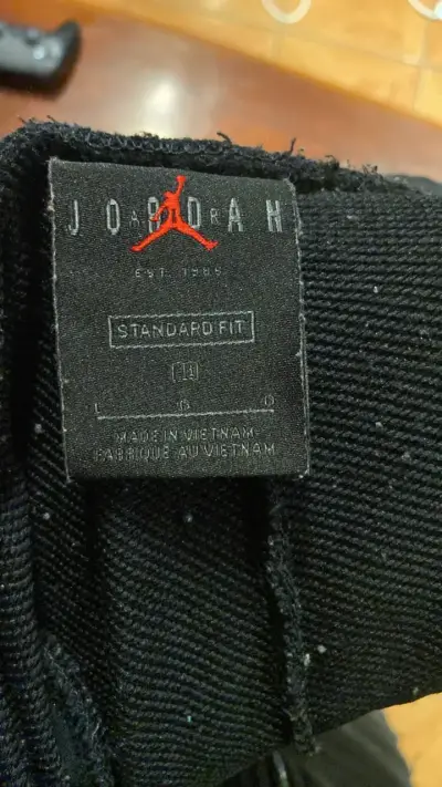 Shorts deportivos Jordan negros para hombre - miniatura 3