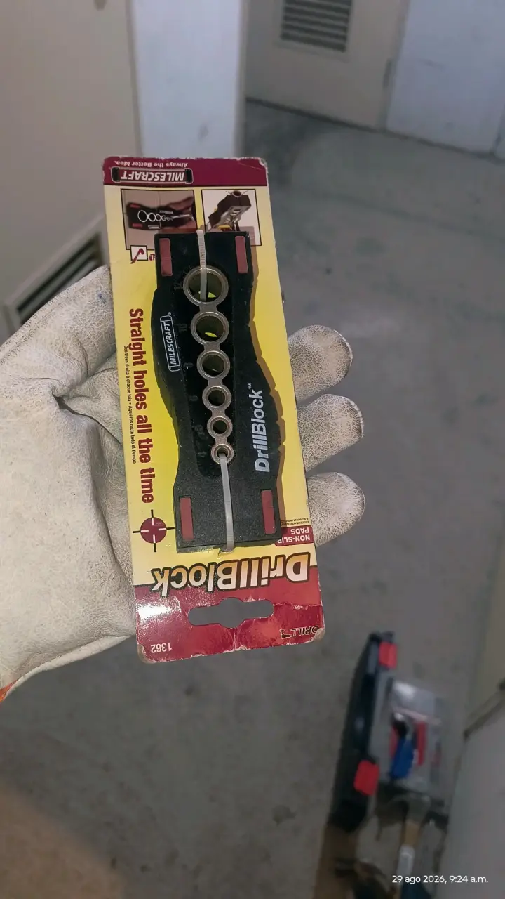 Guía de Taladro DrillBlock Milescraft - 3