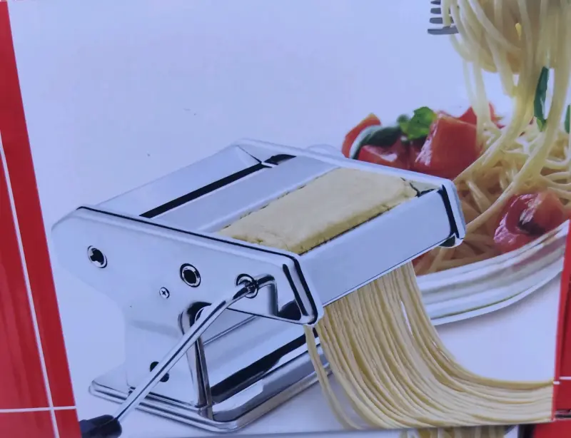 Máquina de Pasta Manual de Acero Inoxidable