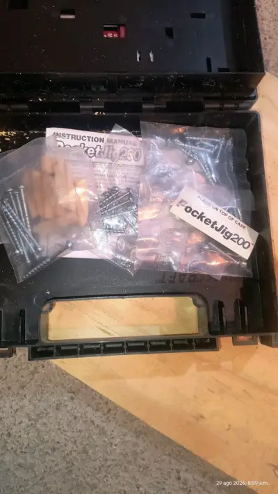 Kit de ensamblaje PocketJig 200 con estuche - miniatura 1